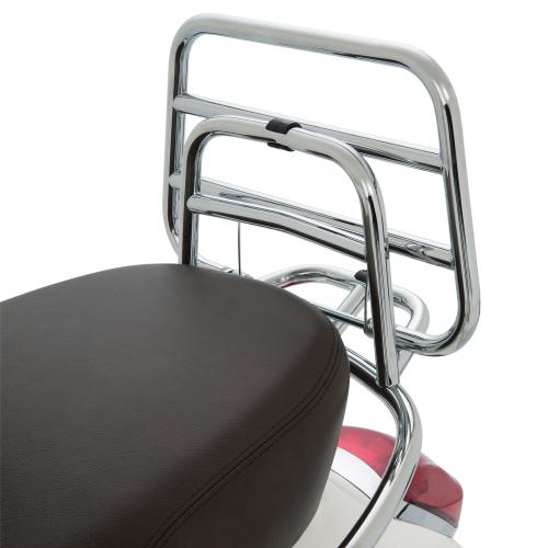 PORTE BAGAGES ARRIÈRE CHROMÉ - VESPA Piaggio