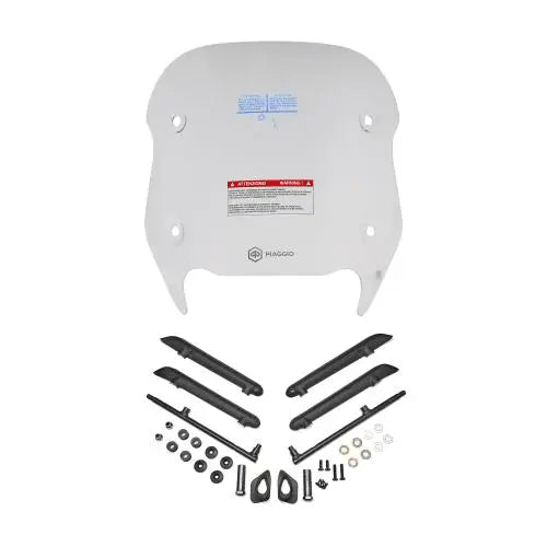 KIT SAUT DE VENT TRANSPARENT - PIAGGIO BEVERLY Piaggio