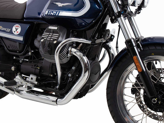 GARDE MOTEUR CHROMÉ - MOTO GUZZI V7 / V9 Piaggio