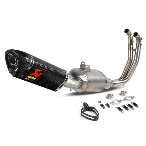 POT D’ÉCHAPPEMENT COMPLET HOMOLOGUÉ AKRAPOVIC - APRILIA Piaggio
