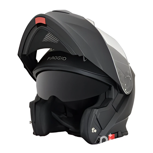 CASQUE - MODULABLE PIAGGIO NOIR MAT