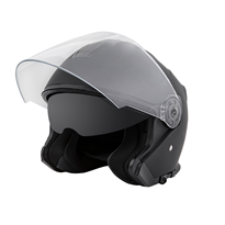 CASQUE - PIAGGIO FULLJET NOIR CARBONE