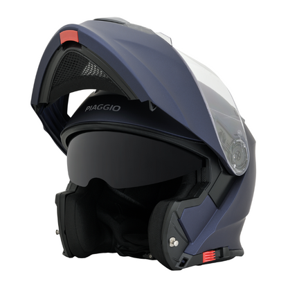 CASQUE - PIAGGIO MODULABLE BLEU